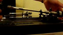 How to set up the arm / weight on a Technics SL-1200 / 1210