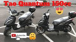 TaoTao Quantum Titan 150 Scooter Review In Black