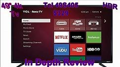 TCL S405 4k tv - Full In depth Review