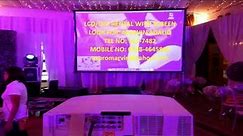 PROJECTOR WITH SCREEN RENTALS Projector Rental and sales