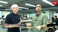 There's a huge Apple community in India: Tim Cook