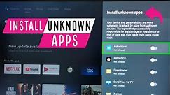 PHILIPS Android TV : How to Allow Install Apps From Unknown Sources | Fix App Not Installed Error