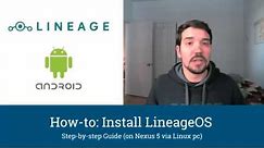 How to install LineageOS 14.1 using Linux (step by step)
