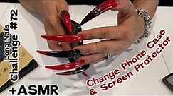 Long Nails Challenge: Changing iPhone Screen