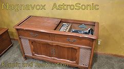 Magnavox AstroSonic Console Stereo Repair and Restoration