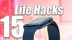 15 Best Apple Watch Hacks/Unknown Features.