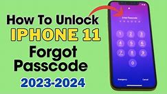 How To Unlock iPhone 11 If Forgot Screen Passcode Without Computer 2024