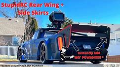 Arrma Infraction 6S V2 Stupid RC Wing + Side Skirts