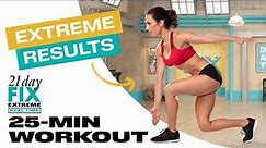 Free 25-Minute Full Body Workout | 21 Day Fix EXTREME Real Time Sample Workout