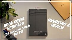 Samsung Galaxy Tab S5e Book Cover Keyboard UNBOXING & REVIEW