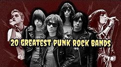 Top 20 Punk Rock Bands