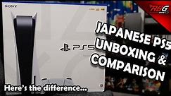 Japanese PS5 Unboxing & Comparison - Here Are the Differences - Red Bandana Gaming