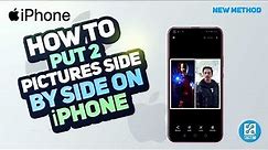 How to Put 2 Pictures Side by Side on iPhone | Easy Tutorial