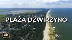 Plaża Dźwirzyno z drona | Lato | LECE W MIASTO™ [4k]