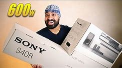Sony S40R Soundbar 600W Output | Real 5.1 Surround | Wireless Rear Speakers - Theatre for your Home