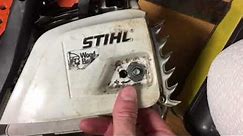 Stihl MS 251 tensioner slide pin replacement