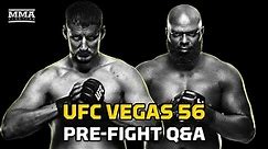 UFC Vegas 56: Volkov vs. Rozenstruik LIVE Stream | Pre-Fight Q&A | MMA Fighting