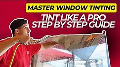 Step by Step Guide How to Tint Large Windows RC Window Films