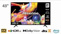 Hisense 43A6EGTUK 43” 4K HDR Smart TV