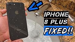 HOW to FIX iPhone 8 Plus- WATER Damage FREE!! [2021]