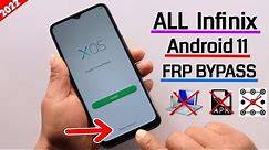 All Infinix Android 11 Frp Unlock/Bypass Google Account Lock Latest Security 2022 Without Pc