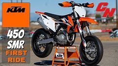 2021 KTM 450 SMR Track Test Review - Cycle News