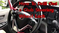 Remove Club Steering Wheel Lock in 15 seconds