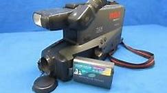 Retro Review - Old School RCA VHS Camcorder from the 1990's