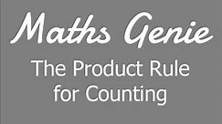 The Product Rule for Counting
