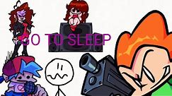 GO TO SLEEP Meme (FNF ANIMATION) (FlipaClip)