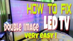 How to fix horizontal line flickering in Screen, PHILLIPS LED TV (TAGALOG)