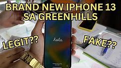 Brand New iPhone 13 sa Greenhills (Legit or Fake!?)