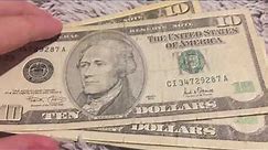My 10 Dollar Bill Collection 4/8/20