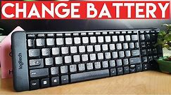 How To Change Battery In Logitech Wireless Keyboard K220