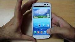 Samsung Galaxy S3 hands on Overview