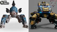 War Robots VS Battle of Titans : Spiders Robots Comparison