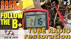 How to Check the B+ Safely - Tube Radio Restoration Back to Basics part 3