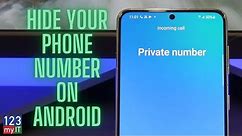 Make your Phone Number Private on Android in 2021