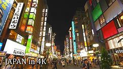 4K・ Japan - Tokyo Shinjuku at night of 2017・4K