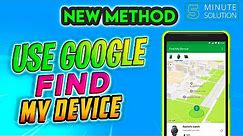 How to use google find my device 2024 | Remotely find, lock, or erase