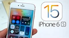 iOS 15 on iPhone 6S - Review