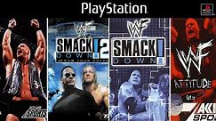 WWF Games for PS1