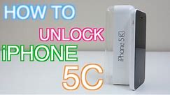 How to Unlock iPhone 5C for ANY CARRIER (Sprint, Verizon, AT&T, T-Mobile, Boost Mobile, etc)