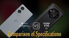Motorola Edge 50 Fusion vs. Doogee V30 Pro: A Comparison of Specifications