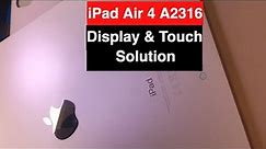 iPad Air 4th Gen A2316 Display & Touch Repair. Let's Fix it