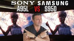 SONY A95L VS SAMSUNG S95D QD-OLED 77" Battle!