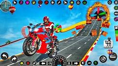 Mega Ramp Bike Stunt Game 3D - Mega Ramp Bike Racing - Android Gameplay