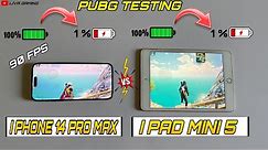IPAD MINI 5 VS IPHONE 14 PRO MAX PUBG TEST WITH RECODING 2024🔥FULL HD4K GRAPHICS (90 FPS) UPDATE 3.1