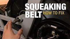 DIY How to Fix a Squeaking Belt on an Upright Indoor Spin Bike - Healthrider Exerplay 200 [Repair]
