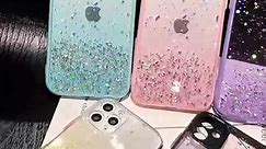 Light Cute Clear Glitter Sparkling iPhone6s-12 Pro Max Case